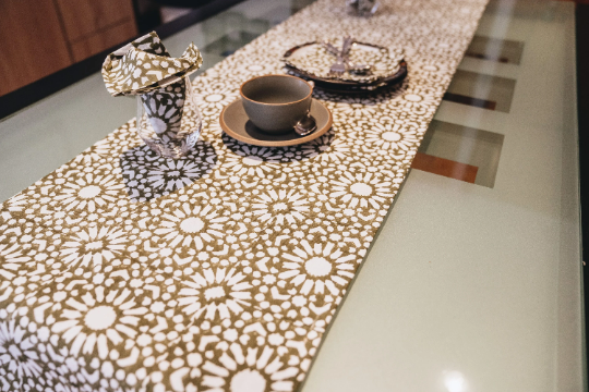 Olive Green Table Runner