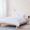 Ella Cotton - White Duvet Cover