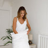 Eucalyptus Silk Pillowcase Pair in White (Best Seller)