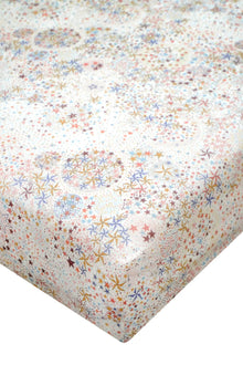  Fitted Sheet Made With Liberty Fabric ADELAJDA MUSTARD