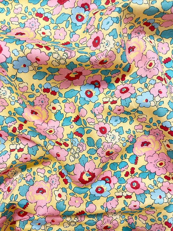 Betsy Sunflower Liberty Fitted Sheet