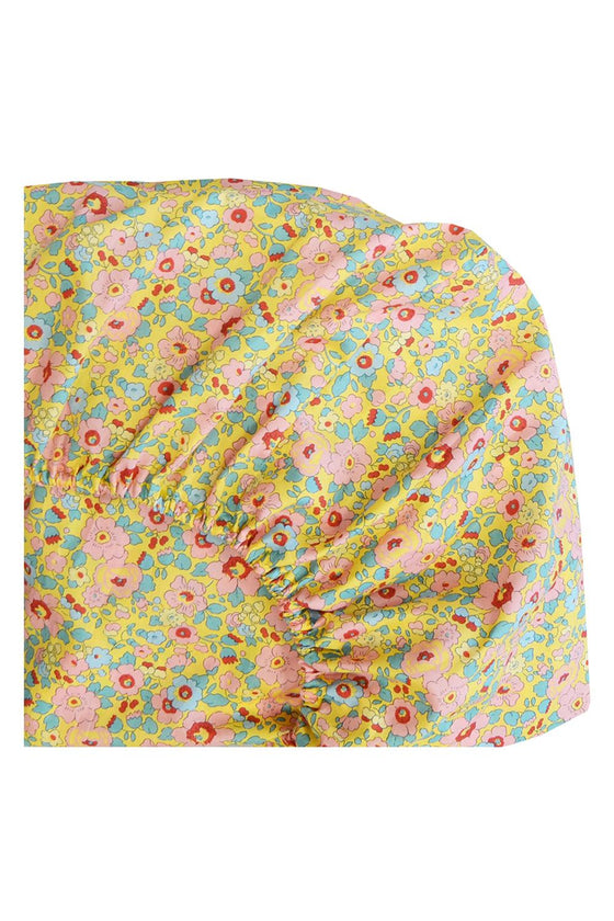 Betsy Sunflower Liberty Fitted Sheet