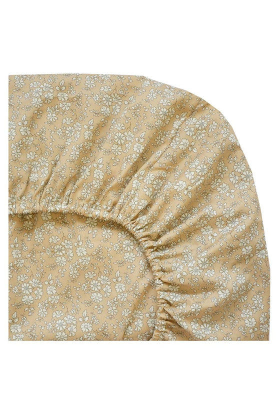 Fitted Sheet Made With Liberty Fabric CAPEL TAUPE