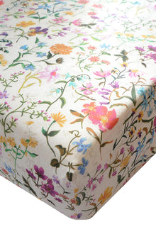  Fitted Sheet Made With Liberty Fabric LINEN GARDEN