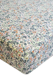  Fitted Sheet Made With Organic Liberty Fabric WILTSHIRE