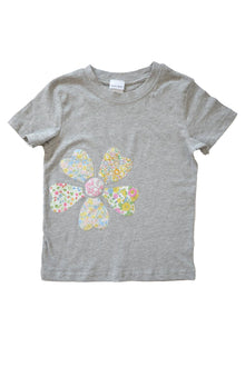  Flower Motif T-Shirt Made With Liberty Fabric