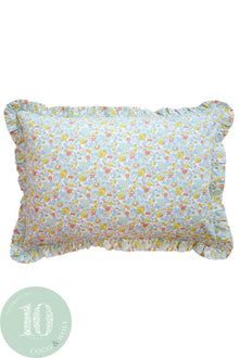  Gathered Edge Pillowcase Made With Liberty Fabric BETSY SAGE