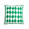 Cushion Cover / "The Green Diamonds"