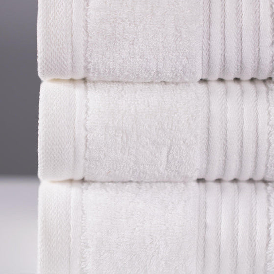 Luxury Bamboo Towel in White