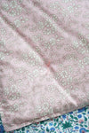 Reversible Heirloom Quilt Made With Liberty Fabric IMRAN & CAPEL PINK