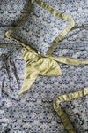 Reversible Heirloom Quilt Made With Liberty Fabric LODDEN & CAPEL PISTACHIO