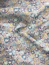 Reversible Heirloom Quilt Made With Liberty Fabric MICHELLE SEA GREEN & CAPEL MUSTARD
