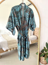 Powder Blue Kimono Robe Wear the World