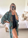 Powder Blue Kimono Robe Wear the World