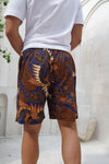 Men's Batik Cotton Shorts