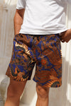 Men's Batik Cotton Shorts