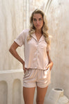 Satin Short Bridal Pyjamas