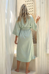 Long Satin Bridal Robes