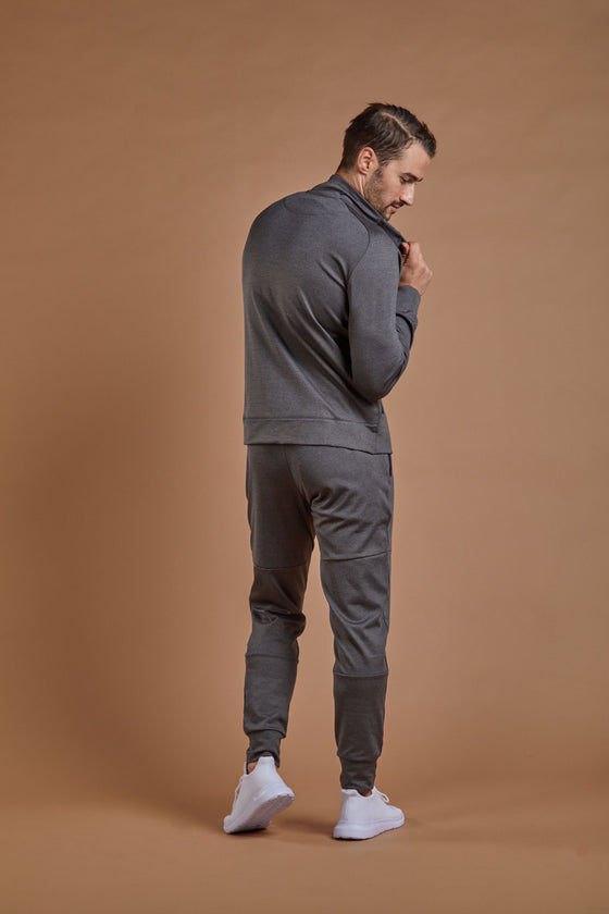 Men's Performance Jacket Full Zip - Grey
