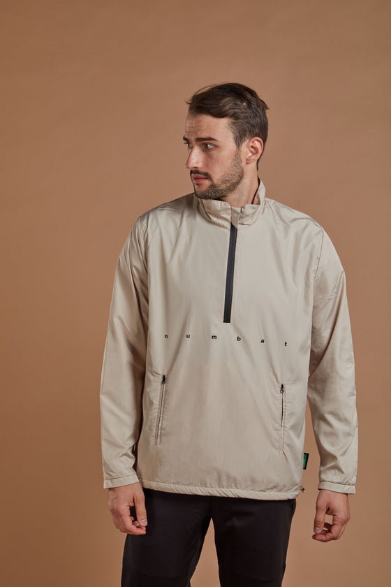 Men's Lightweight Windbreaker - Light Beige