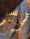 Royal Blue Batik Wrap Around Trousers