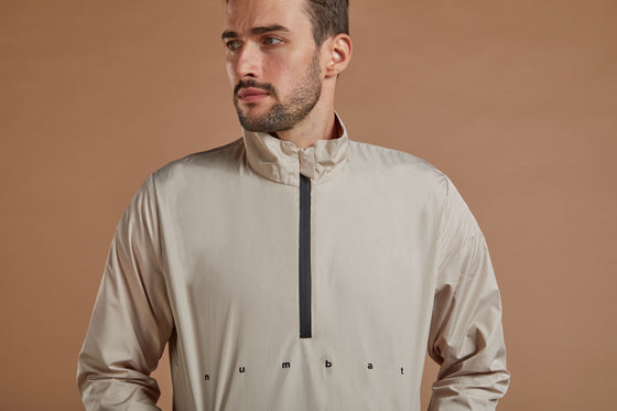 Men's Lightweight Windbreaker - Light Beige