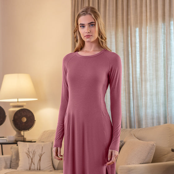 Night Dress Long Sleeve — NATTWELL™