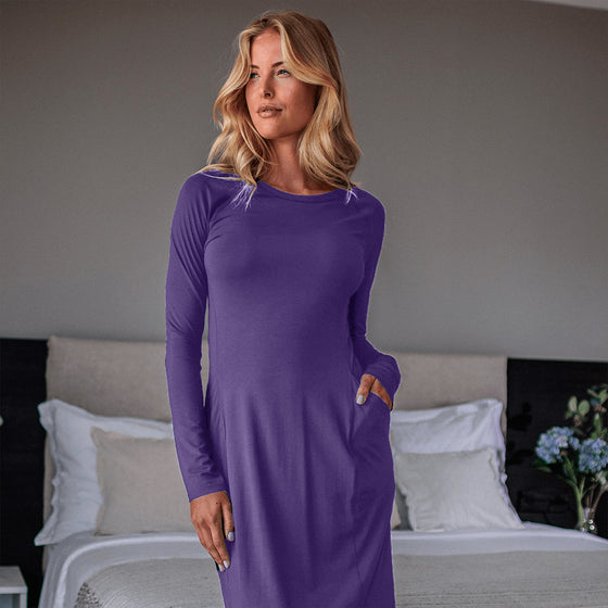 Night Dress Long Sleeve — NATTWELL™