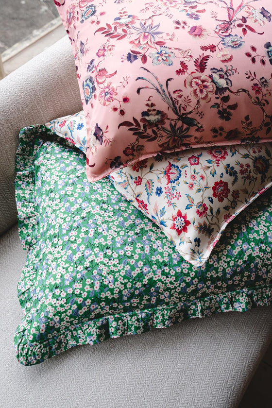 Silk Pillowcase Made With Liberty Fabric JANNAH
