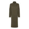 Joey Roll Neck Midi Dress - Khaki