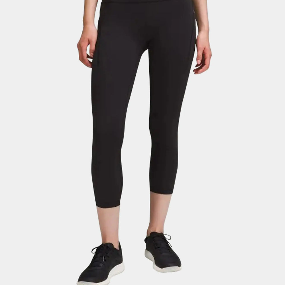 lululemon Women's Wunder Train High-Rise Crop Leggings with Pockets Lululemon