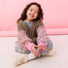 Madison Mini Me Oversized Balloon Sleeve Kids Cardigan Cara & The Sky