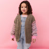 Madison Mini Me Oversized Balloon Sleeve Kids Cardigan Cara & The Sky