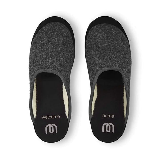 mahabis mule in larvik dark grey x skien black Mahabis