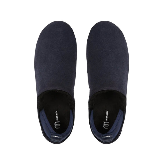 mahabis verbier in navy suede Mahabis