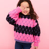 Marissa Mini Me Bubble Stitch Stripe Kids Jumper Cara & The Sky