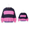 Marissa Mini Me Bubble Stitch Stripe Kids Jumper Cara & The Sky