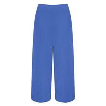  Martha Wide Leg Knitted Trousers - Cornflower Blue