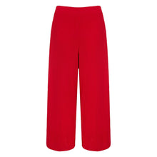  Martha Wide Leg Knitted Trousers Co-Ord - Red