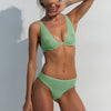 I.D. Line Fine Mesh Bikini Mint Cream NOKAYA