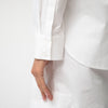 White InStyle Cotton Poplin Shirt - Myza