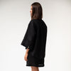 Black Heavy Linen Shirt Perfect Days - Myza