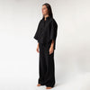 Black Heavy Linen Shirt Perfect Days - Myza