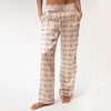 Pink Neo Geo Silk Pyjama Pants NOKAYA