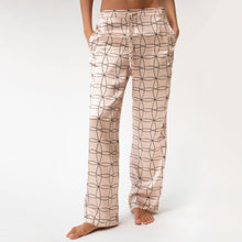  Pink Neo Geo Silk Pyjama Pants NOKAYA