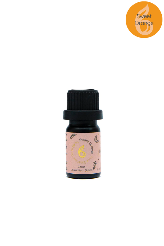 Sweet Orange Organic Pure Essential Oil bcalm