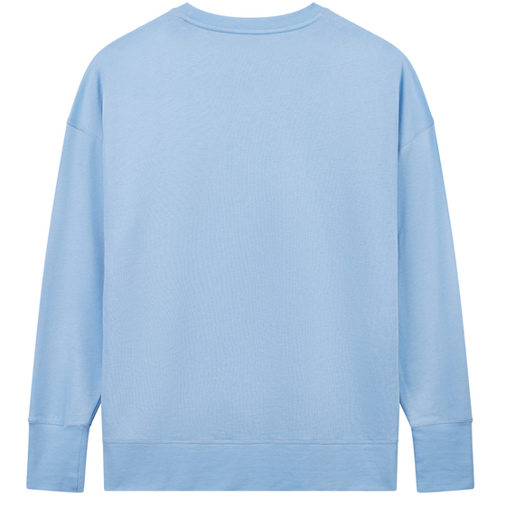 Sky Blue Unisex Longline Sweatshirt