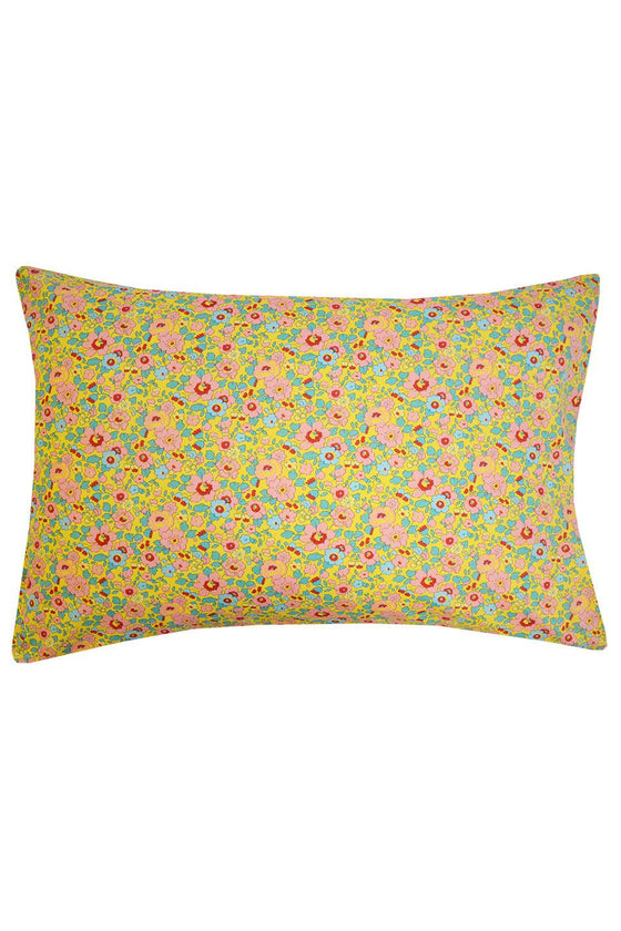 Pillowcase Made With Liberty Fabric BETSY SUNFLOWER