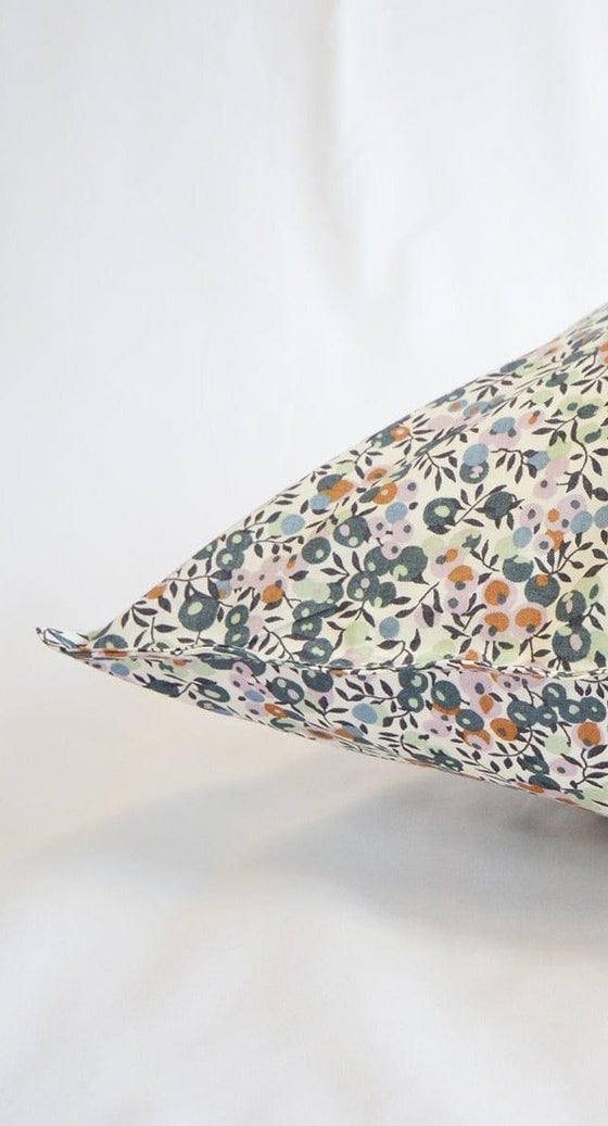 Pillowcase Made With Organic Liberty Fabric WILTSHIRE