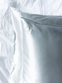  Silver Grey Silk Pillowcase